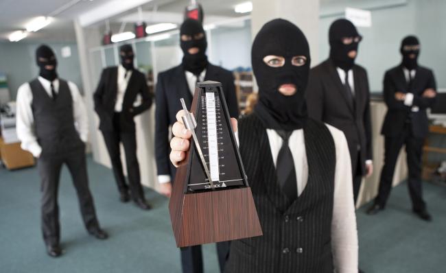 'Sound of Noise' at the Texas Theatre (Magnolia Pictures)