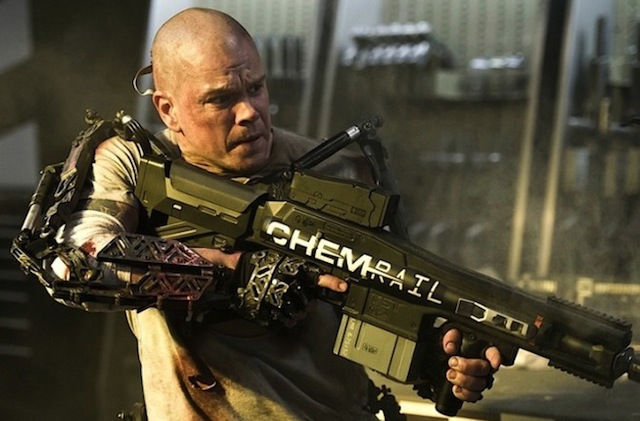Matt Damon in 'Elysium' (Sony)