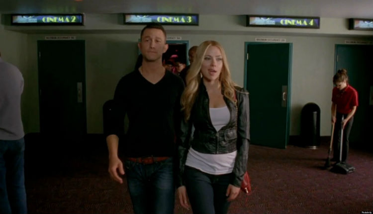 Joseph Gordon-Levitt and Scarlett Johansson in 'Don Jon' (Relativity Media)