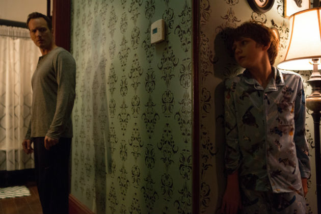Patrick Wilson and Ty Simpkins in 'Insidious: Chapter 2' (Film District)